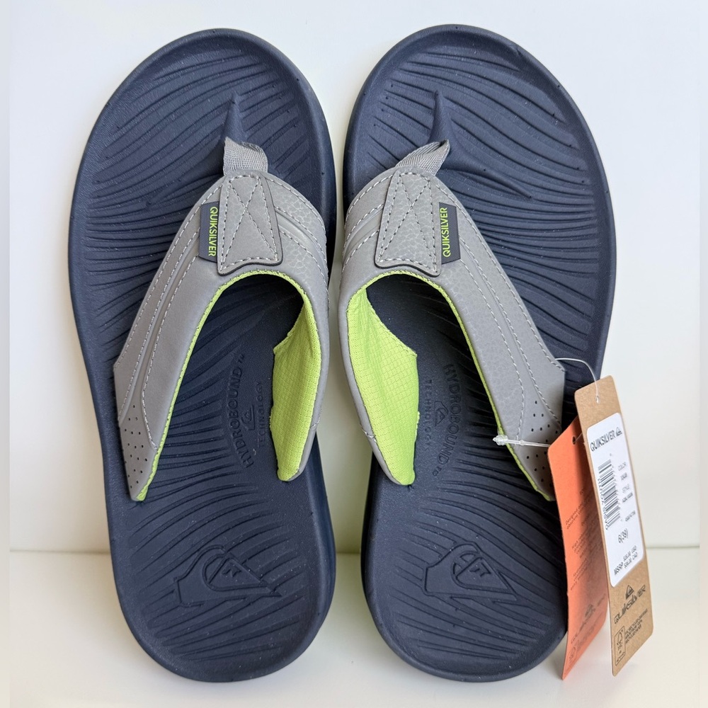 Quiksilver Navy Blue Flip Flops (Youth)
